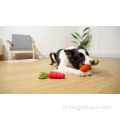 Carrot en caoutchouc Durable Pet Plastic Toy Carrot